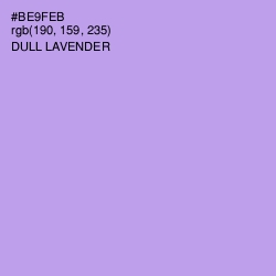 #BE9FEB - Dull Lavender Color Image