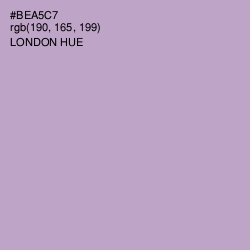 #BEA5C7 - London Hue Color Image