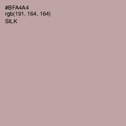 #BFA4A4 - Silk Color Image