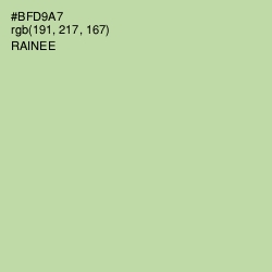 #BFD9A7 - Rainee Color Image