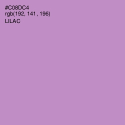 #C08DC4 - Lilac Color Image