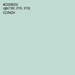 #C0DBD2 - Conch Color Image