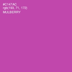 #C147AC - Mulberry Color Image