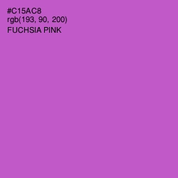 #C15AC8 - Fuchsia Pink Color Image