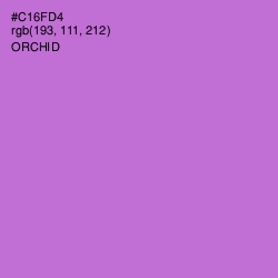 #C16FD4 - Orchid Color Image