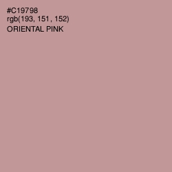 #C19798 - Oriental Pink Color Image