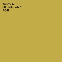 #C1AC47 - Roti Color Image