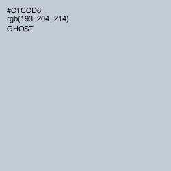 #C1CCD6 - Ghost Color Image