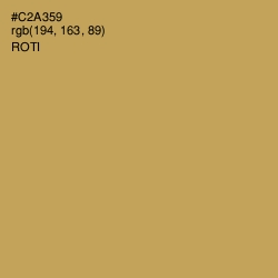 #C2A359 - Roti Color Image