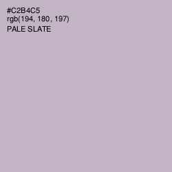 #C2B4C5 - Pale Slate Color Image