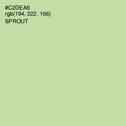 #C2DEA6 - Sprout Color Image
