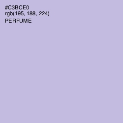 #C3BCE0 - Perfume Color Image