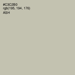 #C3C2B0 - Ash Color Image