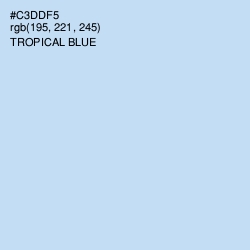#C3DDF5 - Tropical Blue Color Image