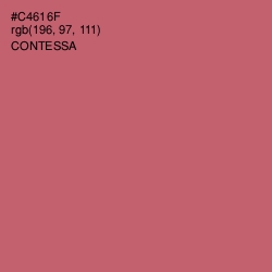#C4616F - Contessa Color Image