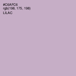 #C6AFC6 - Lilac Color Image