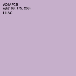 #C6AFCB - Lilac Color Image