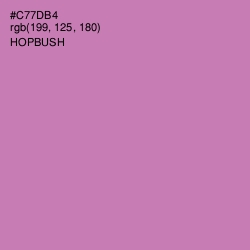 #C77DB4 - Hopbush Color Image