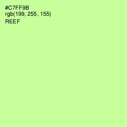 #C7FF9B - Reef Color Image