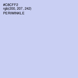 #C8CFF2 - Periwinkle Color Image