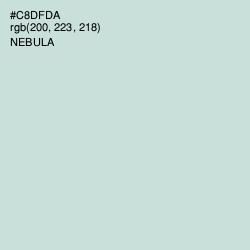 #C8DFDA - Nebula Color Image