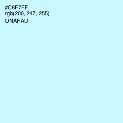 #C8F7FF - Onahau Color Image
