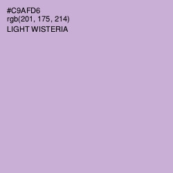 #C9AFD6 - Light Wisteria Color Image