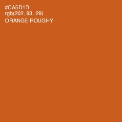 #CA5D1D - Orange Roughy Color Image