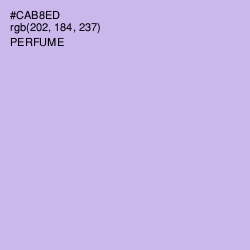 #CAB8ED - Perfume Color Image