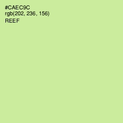 #CAEC9C - Reef Color Image