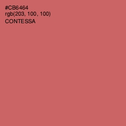 #CB6464 - Contessa Color Image