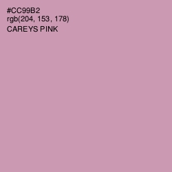 #CC99B2 - Careys Pink Color Image