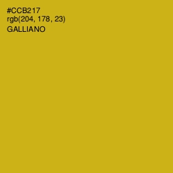 #CCB217 - Galliano Color Image