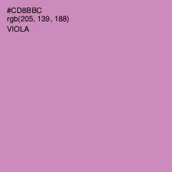 #CD8BBC - Viola Color Image