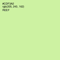 #CDF3A2 - Reef Color Image