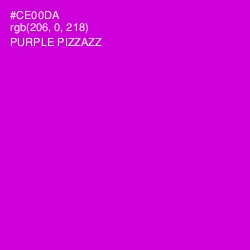 #CE00DA - Purple Pizzazz Color Image