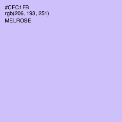#CEC1FB - Melrose Color Image
