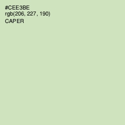 #CEE3BE - Caper Color Image