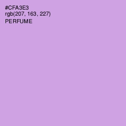 #CFA3E3 - Perfume Color Image