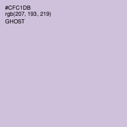 #CFC1DB - Ghost Color Image