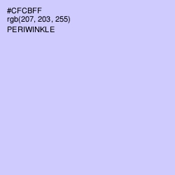 #CFCBFF - Periwinkle Color Image
