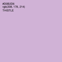 #D0B2D6 - Thistle Color Image