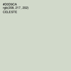 #D0D9CA - Celeste Color Image