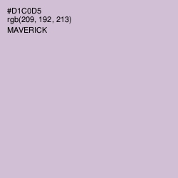 #D1C0D5 - Maverick Color Image