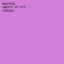 #D27FD9 - Orchid Color Image