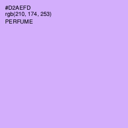 #D2AEFD - Perfume Color Image