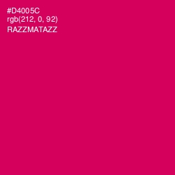 #D4005C - Razzmatazz Color Image
