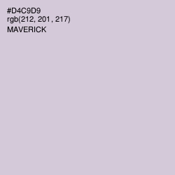 #D4C9D9 - Maverick Color Image