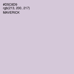 #D5C8D9 - Maverick Color Image