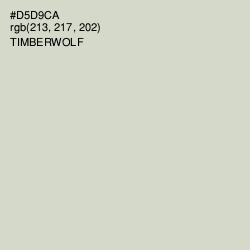 #D5D9CA - Timberwolf Color Image